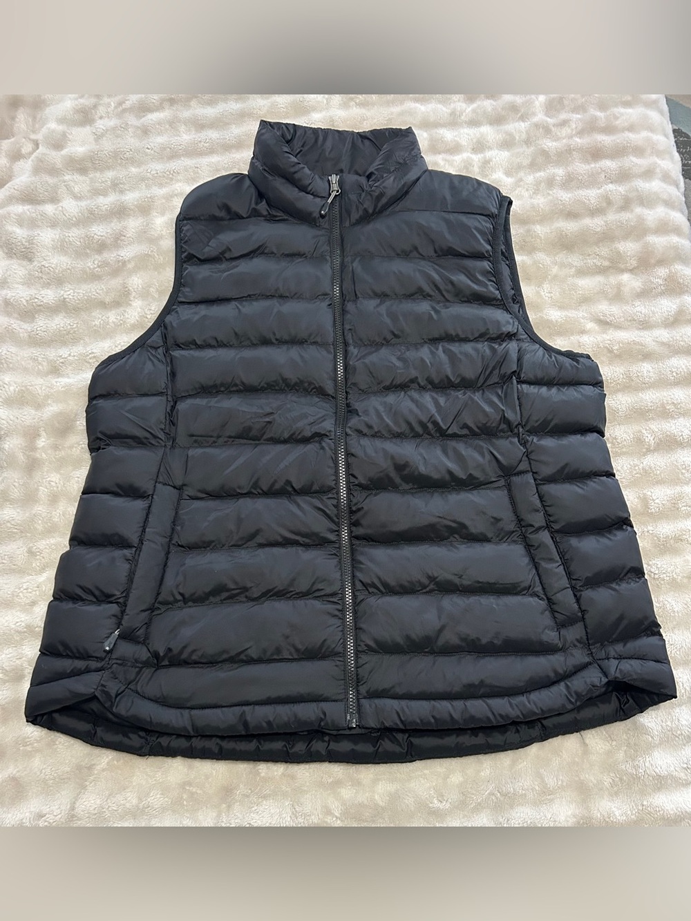32 Degrees Black Quilted Puffer Vest